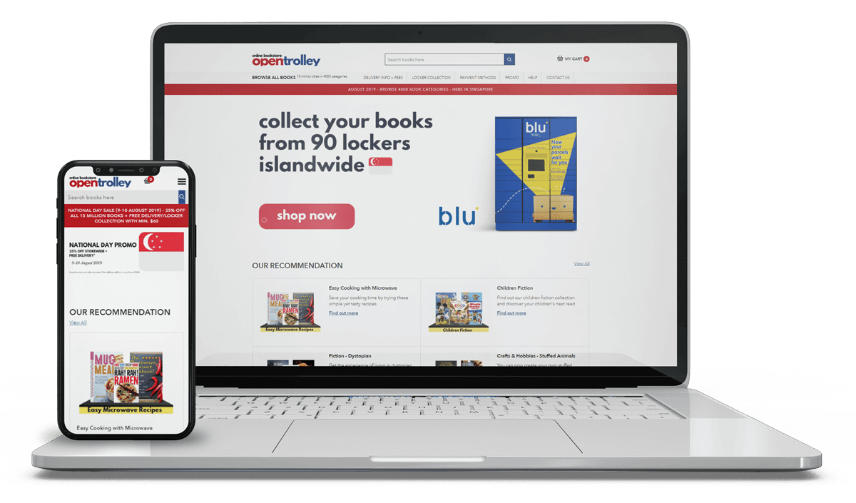 OpenTrolley - Online Bookstore