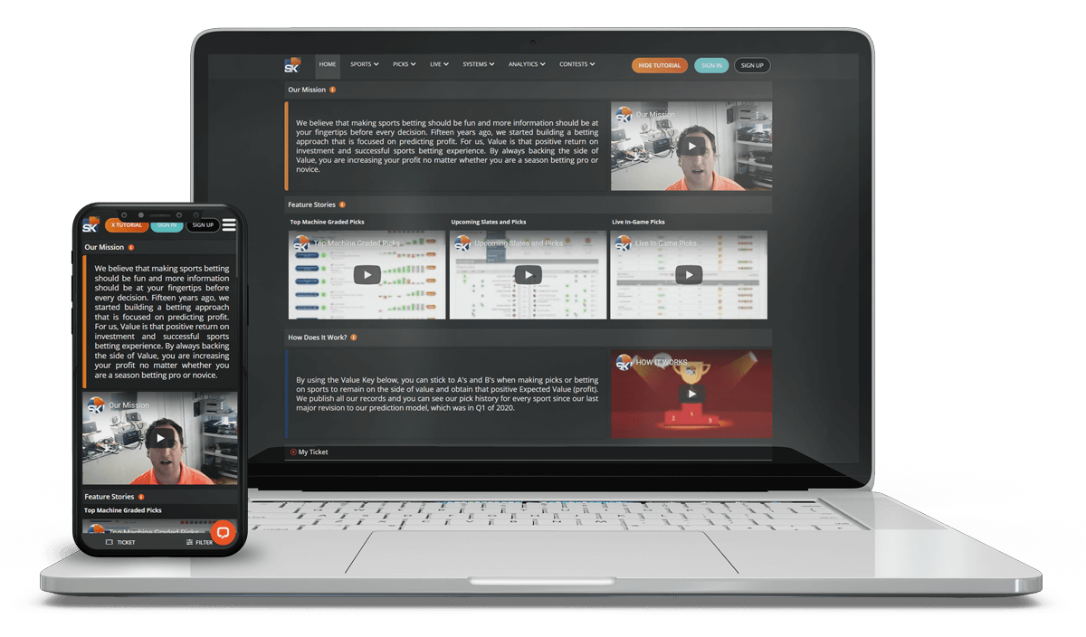 SpreadKnowledge - Sports Betting Picks & Analytics